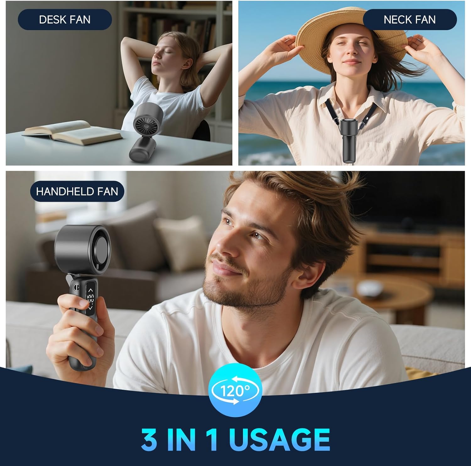 Portable Turbo Cooling Fan