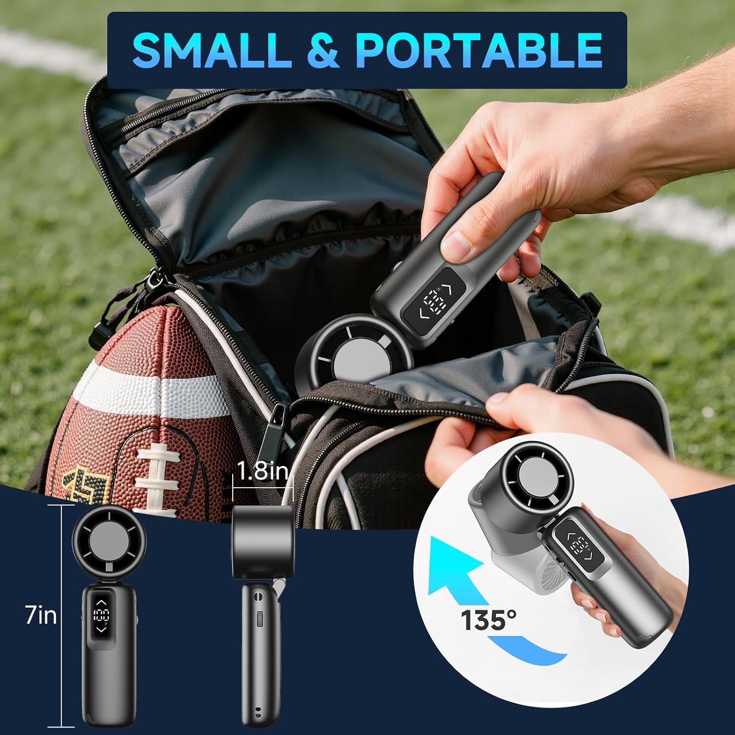 Portable Turbo Cooling Fan